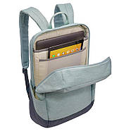 Рюкзак Thule Lithos Backpack 20L Alaska/Dark Slate з відділенням для ноутбука (білястий-синій), фото 4