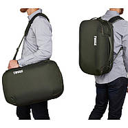Рюкзак-наплічна сумка Thule Subterra Carry-On 40L Dark Forest (темно-зелений), фото 11