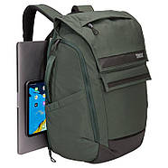 Міський рюкзак з відділення для ноутбука Thule Paramount Backpack 27L Racing Green (темно-зелений), фото 7