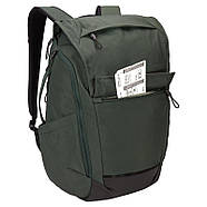 Міський рюкзак з відділення для ноутбука Thule Paramount Backpack 27L Racing Green (темно-зелений), фото 8