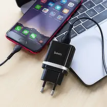 МЗП Micro USB 18W/3A/QC3.0 C12Q Hoco, фото 5