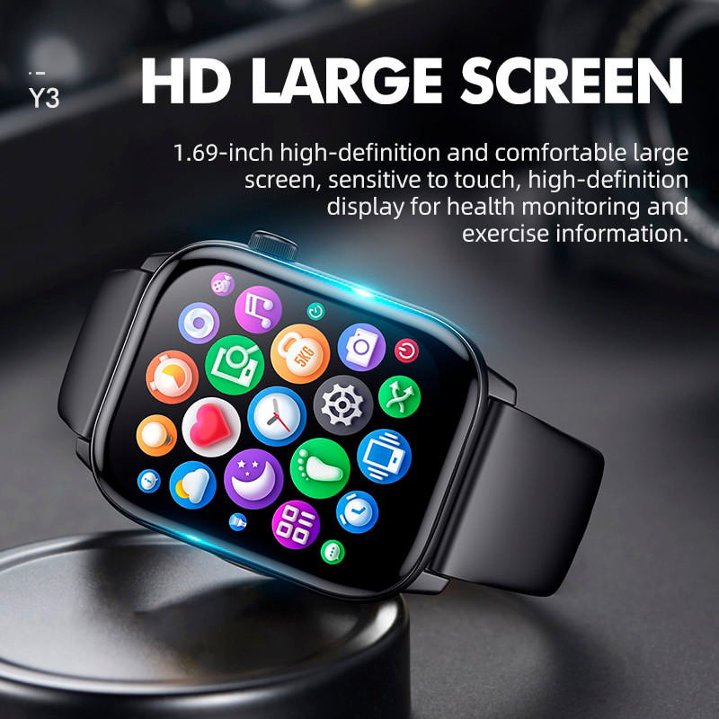 Hoco Y3 Smart watch Track HeartRate IP68