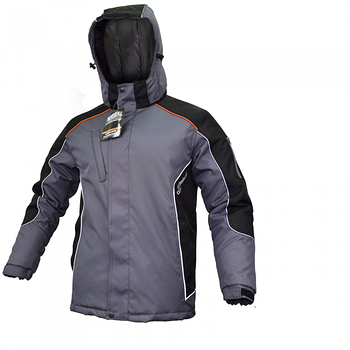 Куртка з капюшоном зимова робоча водонепроникна утеплена спецодяг Artmaster PROF, робоча зимова курточка
