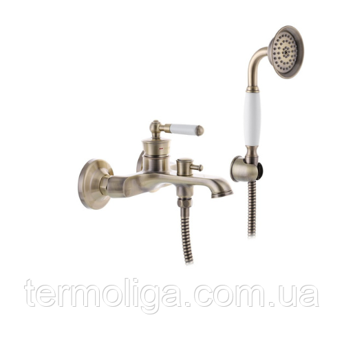 Змішувач для ванни MX PREMIUM VINTAGE BRONZE 009 EURO, фото 1
