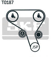 VKMA 06503 SKF Комплект (ремінь+ролики)