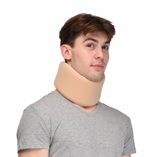 Бандаж для шиї напівжорсткий (шина Шанца) ОРТЕЗ-2В-1 COMFORT, фото 1