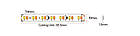 LED стрічка COLORS 168-2835-24V-IP33 10.7W 1900K + 3000K 5м (DS8168GWWW-24V-10mm), фото 2
