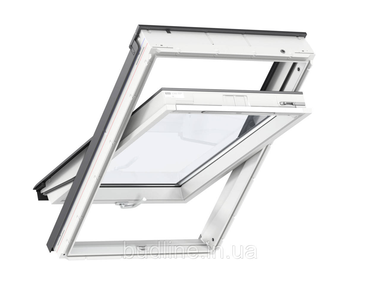 Мансардне вологостійке вікно Velux Стандарт Плюс GLU 0061 В (ручка знизу)