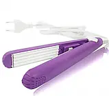 Компактні Щипці для волосся GEMEI GM-2990 для всіх типів волосся + зручний пластиковий кейс, фото 3