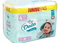 Подгузники DADA Mega pack extra soft 4 (7-18кг) 82шт