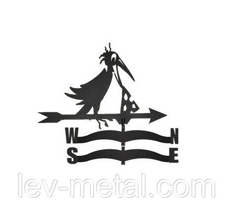 Флюгер великий Ф-77В (Ворон) 700х430мм, фото 1