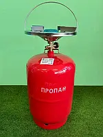 Комплект газовий кемпінг (балон + пальник + вентиль) EDON ED-LPG 5kg, 12 л