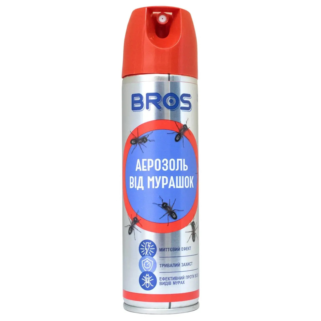 Купити Інсектицид спрей аерозоль від мурах та комах Bros 150 мл, ціна ...