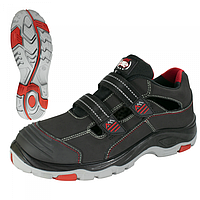 Обувь рабочая летняя специальная сандали защитные с металлическим носком Artmaster BSN RED