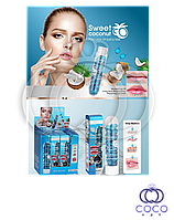 Сироватка для губ у капсулах Sweet Coconut Focuses On Juicy Kiss з кокосовою олією 45 штук*0,35 гр