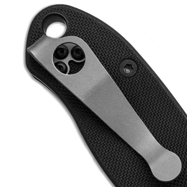 Титанова кліпса (права) Spyderco Pramilitary 2, Delica, Endura