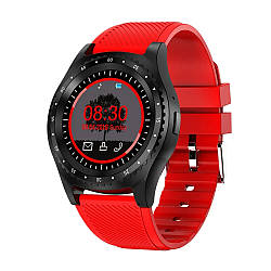 Смарт годинник з підтримкою SIM і SD, Smart L9, Червоний / Розумний годинник / Фітнес годинник чоловічий / Електронний годинник
