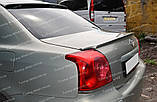 Спойлер Тойота Авенсіс 2 (спойлер на кришку багажника Toyota Avensis 2), фото 4
