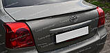 Спойлер Тойота Авенсіс 2 (спойлер на кришку багажника Toyota Avensis 2), фото 7