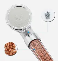 Насадка для душу з фільтром Spa Heathy Shower Head Світлодіодна насадка для душу з турмаланом