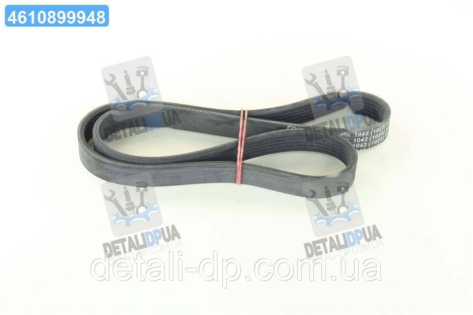 Ремінь полікліновий (Вир-во ContiTech) 6PK1042ELAST UA1, фото 1