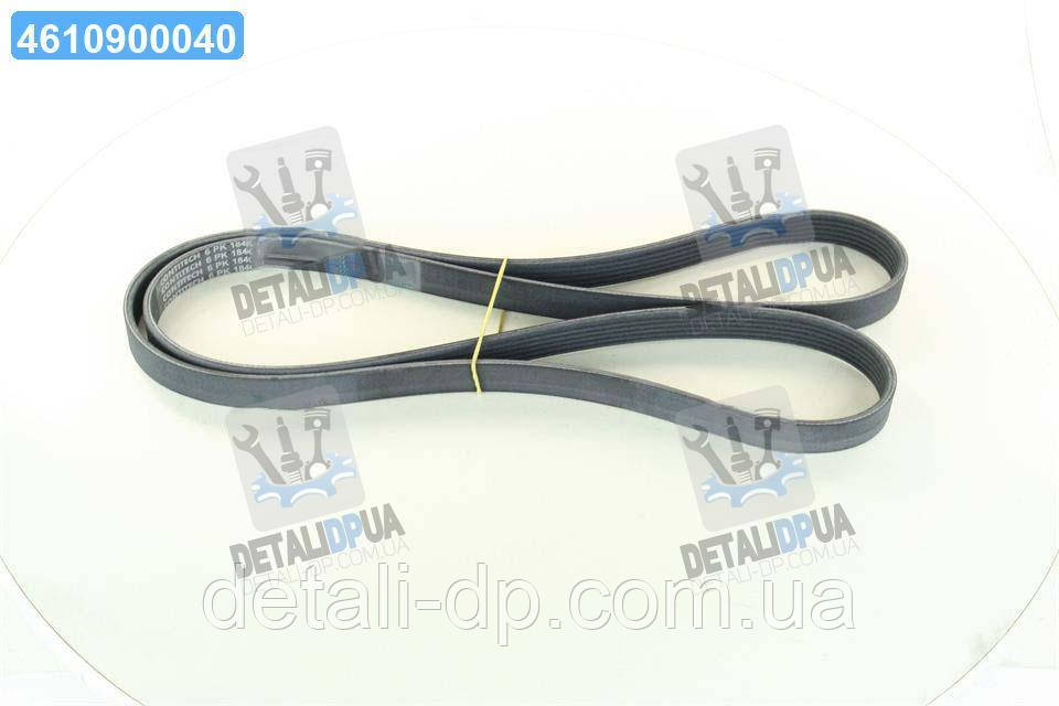 Ремінь полікліновий (Вир-во ContiTech) 6PK1840 UA1, фото 1