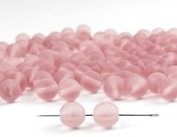 Preciosa намистина 70110 Rosaline matt (8 мм.) 10 г.