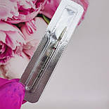 Алмазна насадка для кутикули Formula Profi Полум'я тупе 021 червона насічка, фото 2