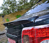 Спойлер Тойота Авенсіс 3 (спойлер на кришку багажника Toyota Avensis 3 T27), фото 6