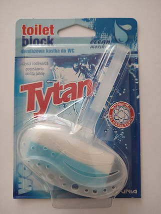 Tytan Туалетний ароматизатор 2-хфазний Морський корзинка 40г (0301), фото 1
