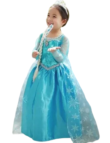 Дитяча карнавальна сукня Ельзи холодне крижане серце 2 Frozen GH Снігове р 100 блакитне