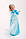 Дитяча карнавальна сукня Ельзи холодне крижане серце 2 Frozen GH Снігове р 100 блакитне, фото 2