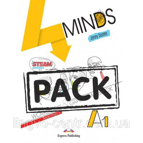 Англійська мова. 4Minds A1 Teacher's Workbook and Grammar (with DigiBooks App)