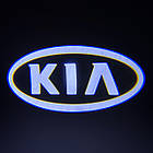 Логотип підсвітка дверей KIA K5 Optima Лінза скло HD забраження, PREMIUM, фото 3