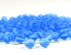 Preciosa намистина 60010 Aquamarine matt (7х8 мм.) 10 г.