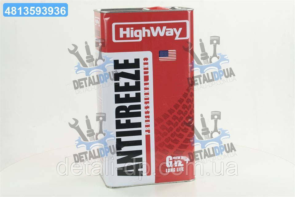 Антифриз HighWay ANTIFREEZE-40 LONG LIFE G12+ (червоний) 5кг 10004 UA1, фото 1
