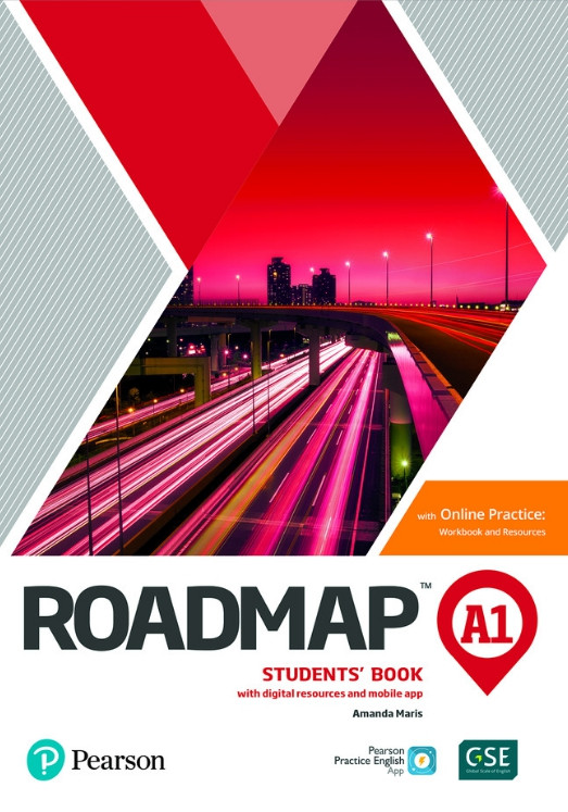 Roadmap A1 Student's book +eBook with Online Practice (підручник з eBook та MyEnglishLab)