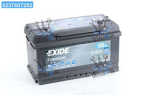 Акумулятор 85Ah-12v Exide PREMIUM (315х175х175), R, EN800 EA852 UA1