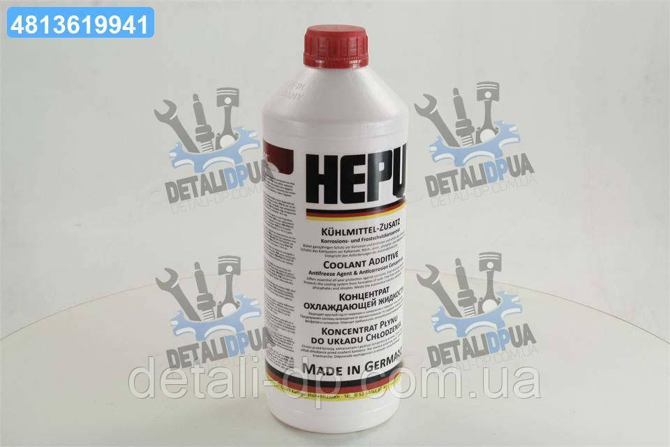 Антифриз HEPU G12 RED концентрат (Каністра 1,5л) P999-G12 UA1, фото 1