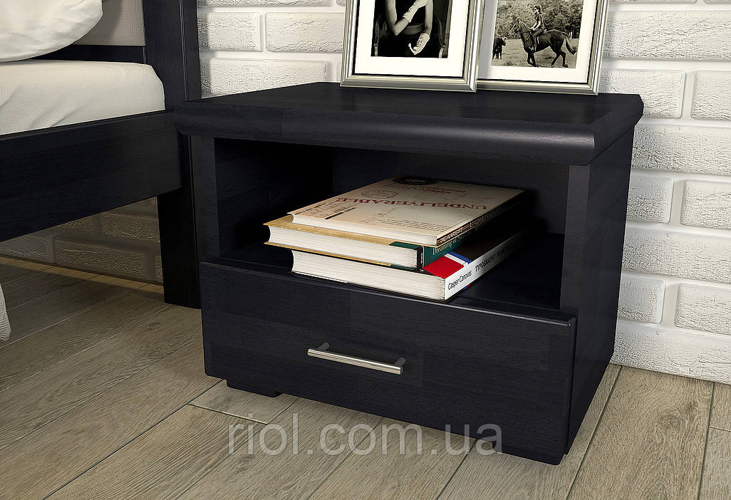 Тумба Стандарт з натурального дерева, фото 1