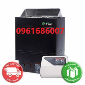 Електрокам'янка для сауни та лазні EcoFlame AMC 60-D 6 кВт + пульт CON4
