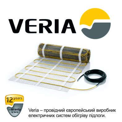 Нагрівальний мат - Тепла підлога Veria Quickmat 5 м.кв. / 0,5 x 10м