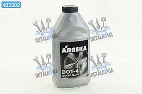 Рідина гальм. DOT4 АЛЯSКА (срібло) 390г 5437 UA1
