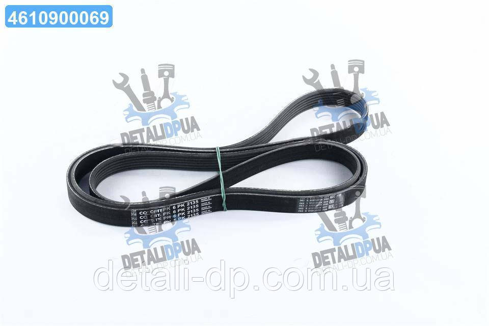 Ремінь полікліновий (Вир-во ContiTech) 6PK2135 UA1, фото 1