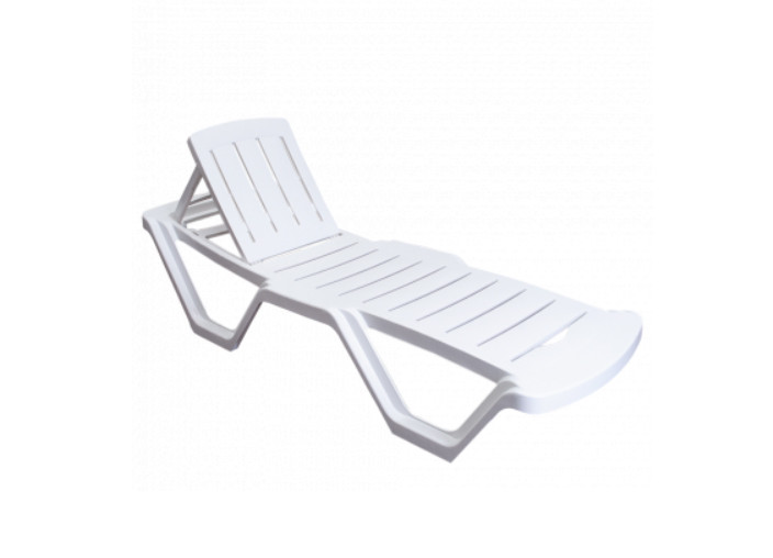 Шезлонг "Comfort" Алеана білий