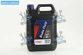 Рідина гальм. DOT4 5л (вир-во TRW) PFB405SE UA1