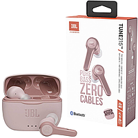 Беспроводные наушники JBL TUNE 215 TWS BT5.0 5 часов (JBLT215TWSPIKEU) Pink Оригинал!