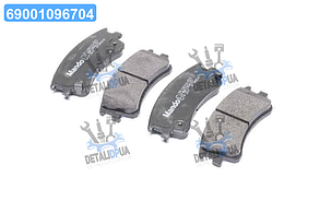 Колодки гальм. диск. MAZDA 6 передн. (вир-во Mando) MBF015637 UA1
