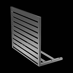 Екран 1000х900х500 ламельний фасадний декоративний для блоків кліматичного обладнання Блок 9,12,24 Кошик