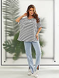 Футболка REBEKKA смугаста, фото 5